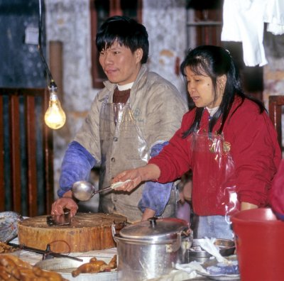 Chinese Food, in China