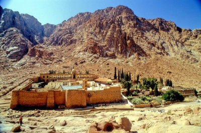 St. Catherine Monastery, once...