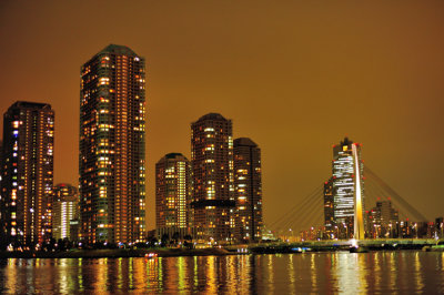 Sumida River by Night