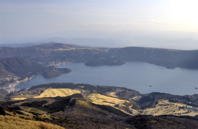 Hakone Lake from Top