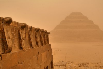 Saqqara under Sandstorm