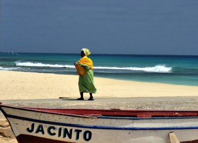 Senegalese Woman in Sal