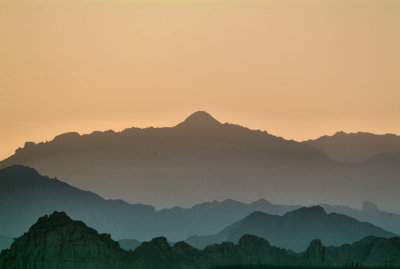 Sunset over Sinai