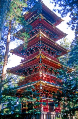 Pagoda: A Very Difficult Exposure on Film