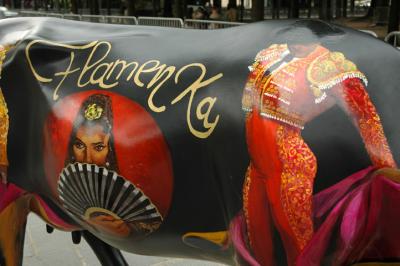 May 2006 -  Flamenka - Exhibition avenue des Champs Elyses 75008