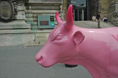 May 2006 -  La viande et ses bienfaits - Exhibition avenue des Champs Elyses 75008
