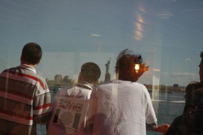On the ferry to Staten Island