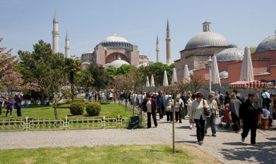 View to Hagia Sophia