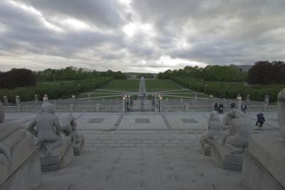 View from the main statue