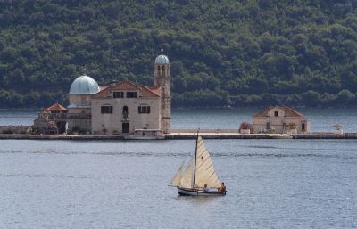 Lady of the Rock island, Kotor fjord