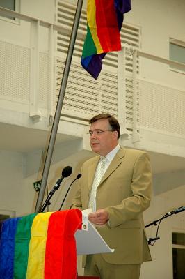 The Priminister of Iceland Geir Haarde