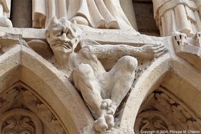 Detail - Portal of the Virgin