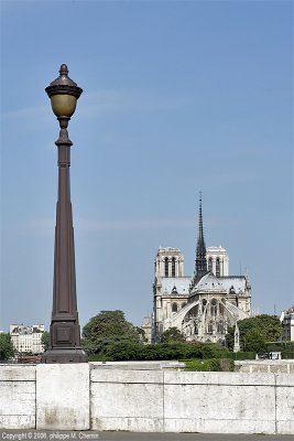 Notre-Dame de Paris depuis le Pont de la Tournelle