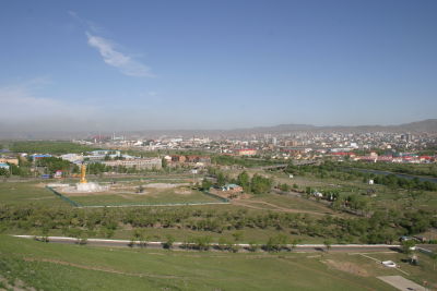 View west from Zaisan memorial