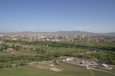 View north from Zaisan memorial