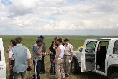 Picnic on the steppe