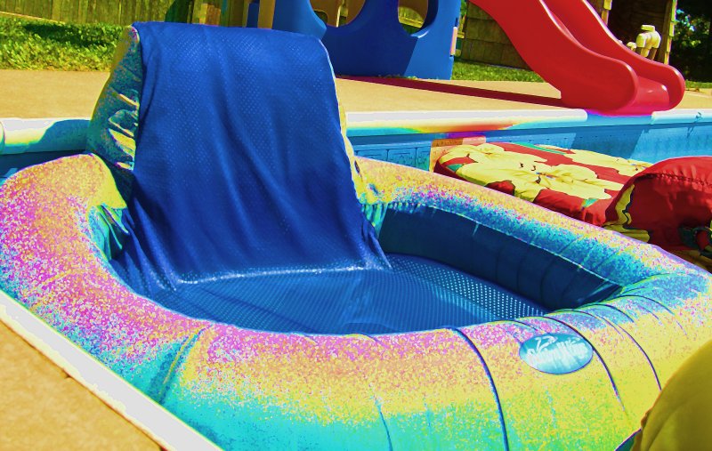Sitting, Waiting, Wishing...<br>Pool chair <br>7-16-06