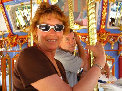 Mom and Pops on Carousel