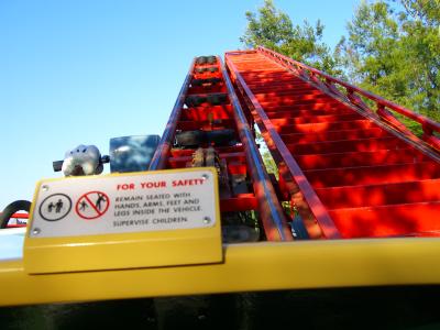 Goofys roller coaster ride