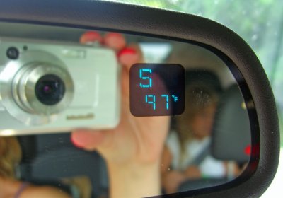 97 degrees on Interstate 97 