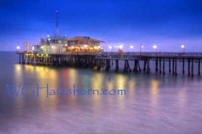 Santa Monica Pier Twilight