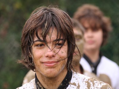 My son Francesco playing rugby