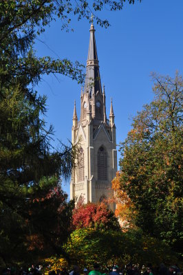 Basilica in Fall