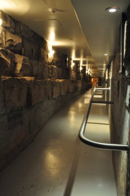 Tunnel under hotel