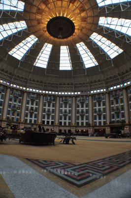 Inside dome