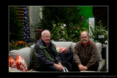 2011 - Ken & Vince at Canada Blooms - Toronto