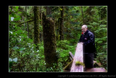 2011 - Vancouver Island - Pacific Rim National Park - Rainforest Trail - Ken