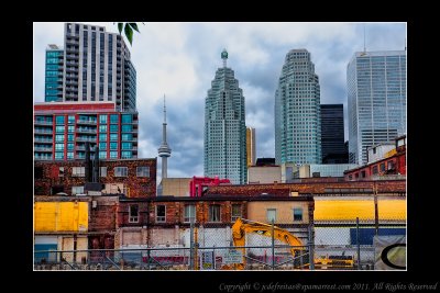 2011 - Construction site at Front Street & Lower Church Street - Toronto