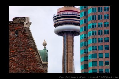 2011 - CN Tower from Front Street & Church Street - Toronto