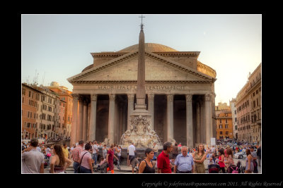 2011 - Pantheon - Piazza del Rotonda - Rome, Italy