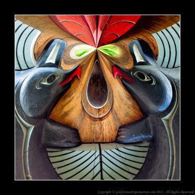 2011 - Surrealism - Totem Pole - Vancouver - UBC Museum of Anthropology 
