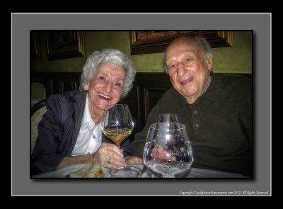 2012 - Joyce & Sam Milrod - 65th Wedding Anniversary at Chiado Restaurant