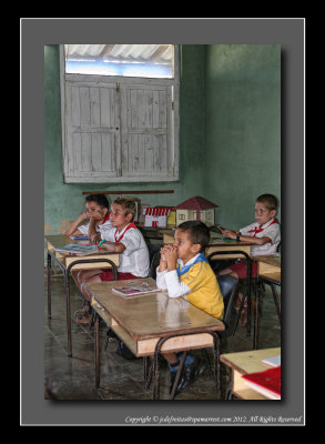 Holguin, Cuba - Kids class room