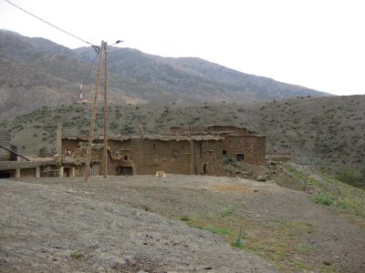 Berber abode in the High Atlas Mountains