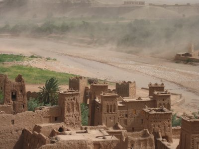 Kasbahs in the sandstorm