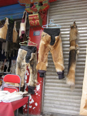 Nothing says, I'm hot like a pair of wolf pants