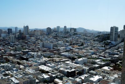 Southwest San Francisco from Coit