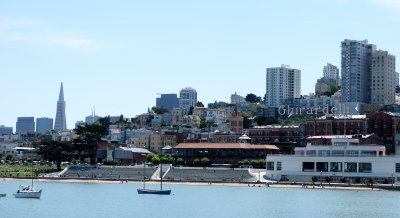 Ghiradelli as seen from the Pier