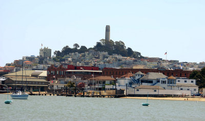 Telegraph Hill from the Pier