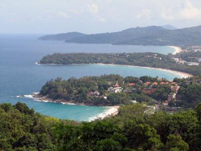 where you can see Kata Noi, Kata and Karon beaches.