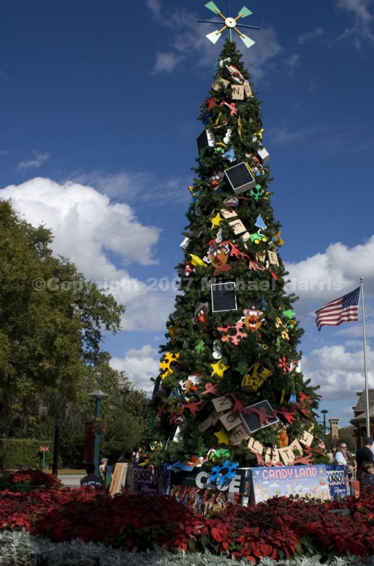Christmas Tree at Downtown Disney
