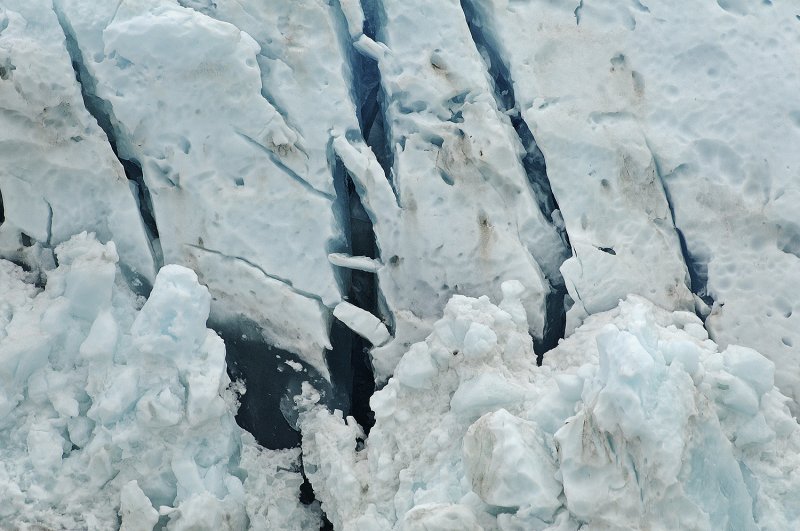 Cracks in the Sawyer Glacier
