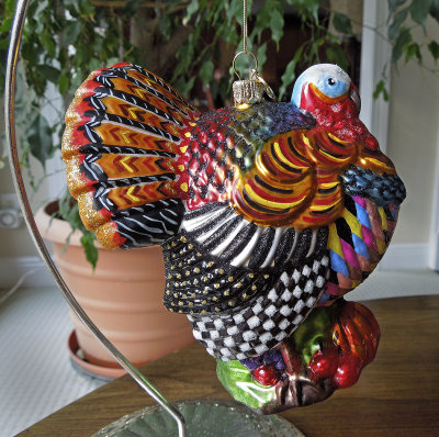 Turkey Christmas Tree Ornament