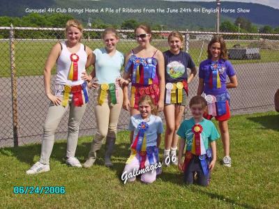 June 24, 2006 4H English Horse Show