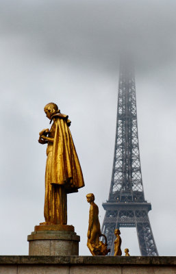 Tour Eiffel, view from Palais de Chaillot