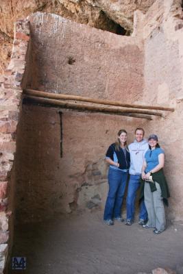 CDL in Indian Cave Dwelling- Tonto National Monument